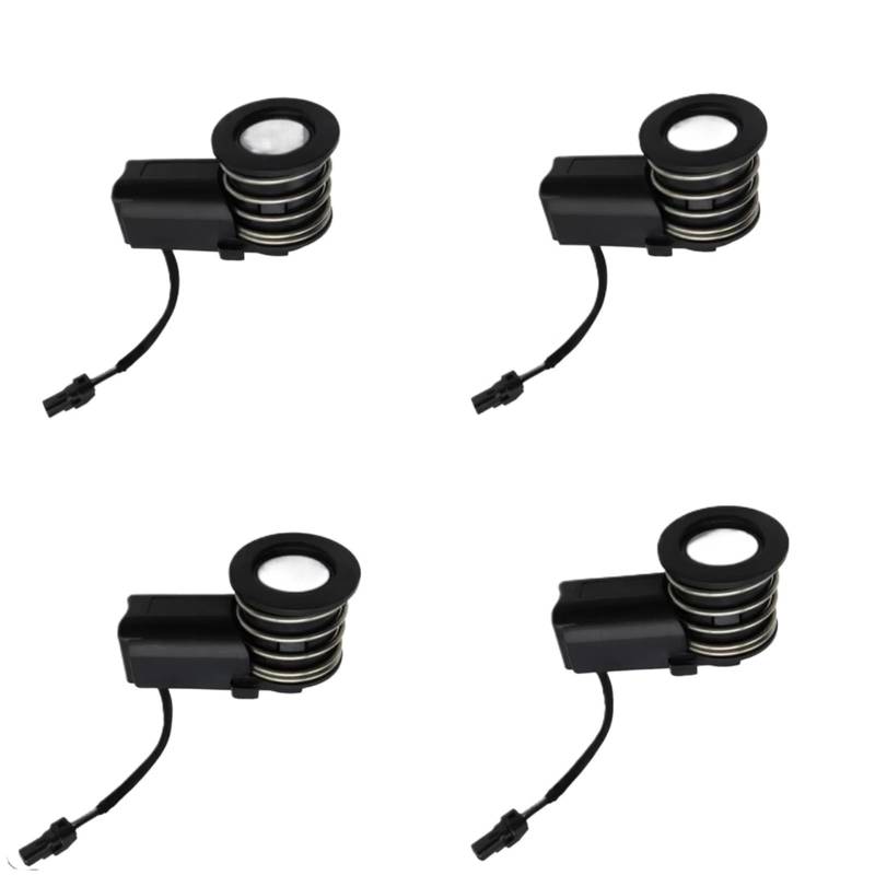 Xwthsch Sensor Einparkhilfe Für Mazda 3, BK, Limousine 2004–2009 GG 4 Stück/Los PDC 10CA0212A Parksensor Rückfahrsensor(Weiß) von Xwthsch