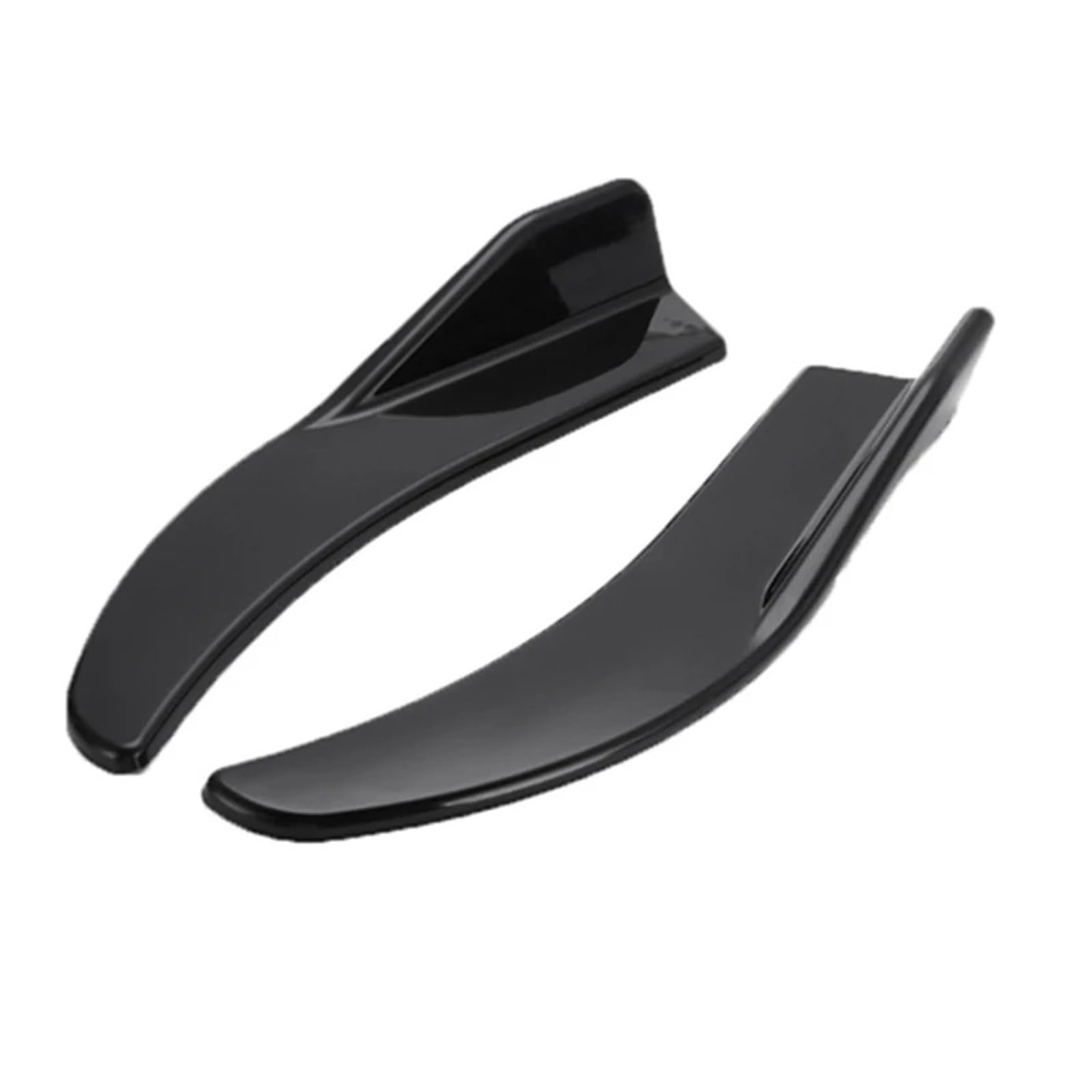 Auto Seitenschweller 1 Paar Auto-Stoßstangenspoiler Vorne Und Hinten, Antikollisions-Universal-Auto-Seitenschweller Auto Seite Rock(Schwarz) von Xxiucj