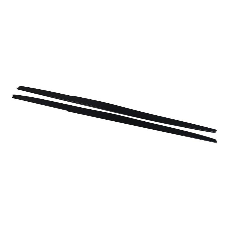 Auto Seitenschweller FÜR 5ER FÜR F10 GLOSS BLACK SIDE SKIRT EXTENSION BLADES KIT Auto Seite Rock von Xxiucj