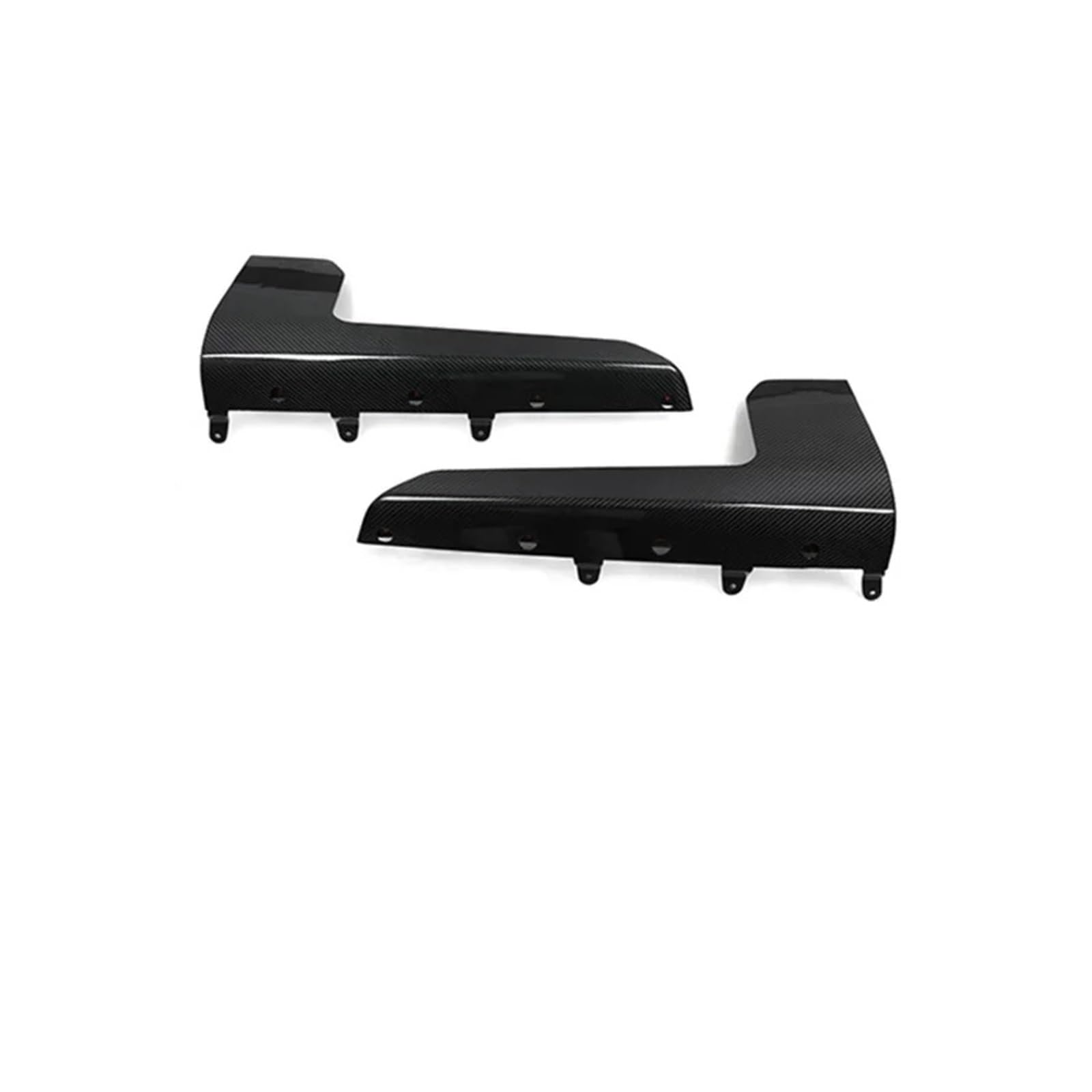 Auto Seitenschweller Für 2er Doppeltür Für M2 Für G87 2023-2024 Verdickte Seitenschweller Winglets Seitenschwellertür Auto Seite Rock(Carbon Look) von Xxiucj