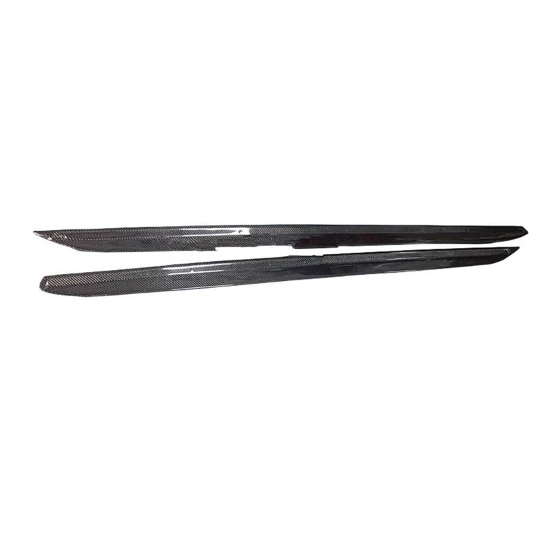 Auto Seitenschweller Für 3 Serie Für G20 G21 Für M Für Sport 2019 2020 Seitenschweller Schürze Seite Lip Splitter Auto Seite Rock(Carbon Fiber) von Xxiucj
