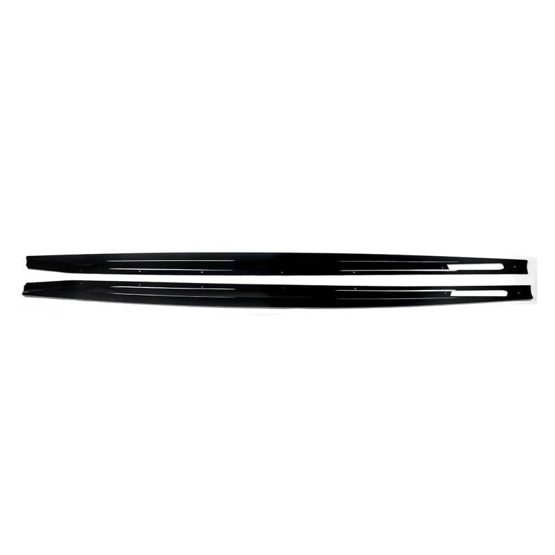 Auto Seitenschweller Für 4 Serie Für G22 Für G23 Für AC Für Stil 2020-Seite Rock Verlängerung Lip Carbon Faser Auto Seite Rock(Glossly black) von Xxiucj