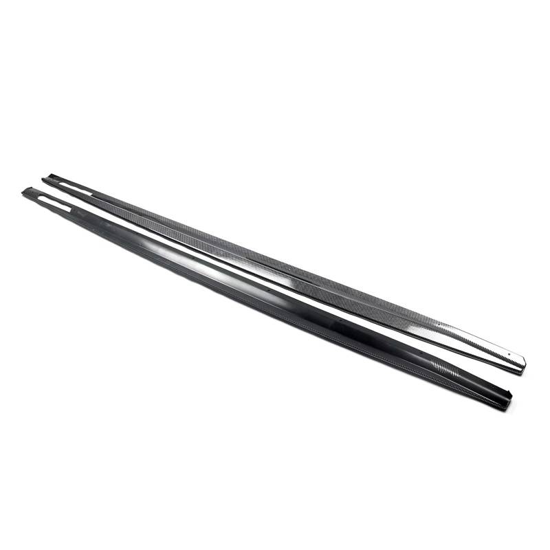 Auto Seitenschweller Für 4 Serie Für G22 G23 Für M-Sport 2-Tür 2020-2022 Seite Rock Verlängerung Lippe Zubehör Carbon Look Auto Seite Rock von Xxiucj