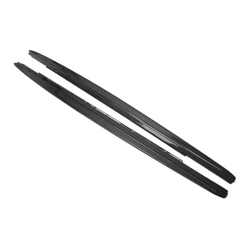 Auto Seitenschweller Für 5er Für G30 Für G38 Für MP 2018-2023 Seitenschweller Spoiler Körperzubehör Auto Seite Rock(G38 Carbon fiber pat) von Xxiucj