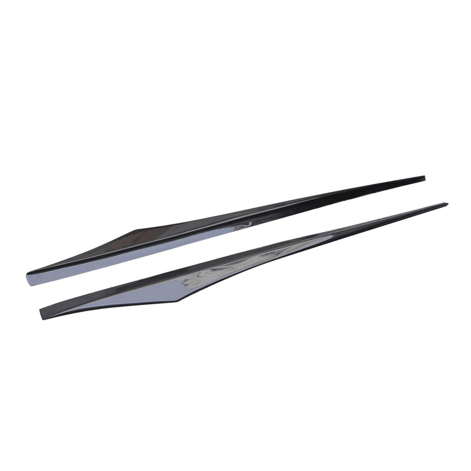 Auto Seitenschweller Für 6 Serie Für F06 F12 F13 Für M6 Carbon Faser V Stil Seite Röcke Verlängerung Lip Schürzen Auto Seite Rock(Carbon Fiber) von Xxiucj