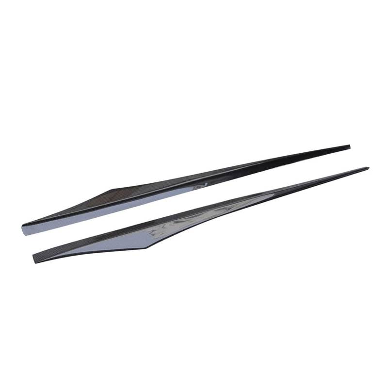 Auto Seitenschweller Für 6 Serie Für F06 F12 F13 Für M6 Carbon Faser V Stil Seite Röcke Verlängerung Lip Schürzen Auto Seite Rock(Fiberglass) von Xxiucj