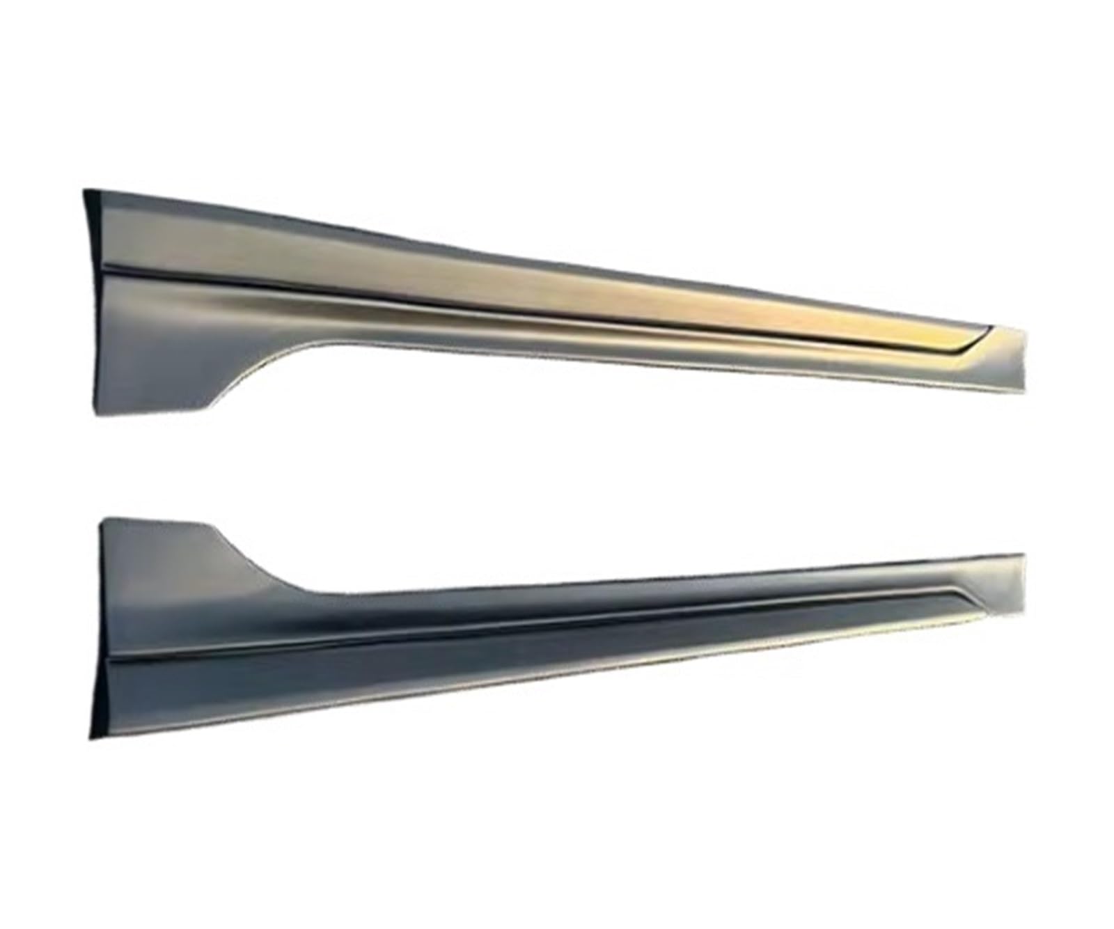 Auto Seitenschweller Für Civic Für Limousine Für 11th 2022 2023 2024 Körper Kit ABS Farbe TR Seite Röcke Schürzen Verlängerung Lip Auto Seite Rock(Glossy Black) von Xxiucj