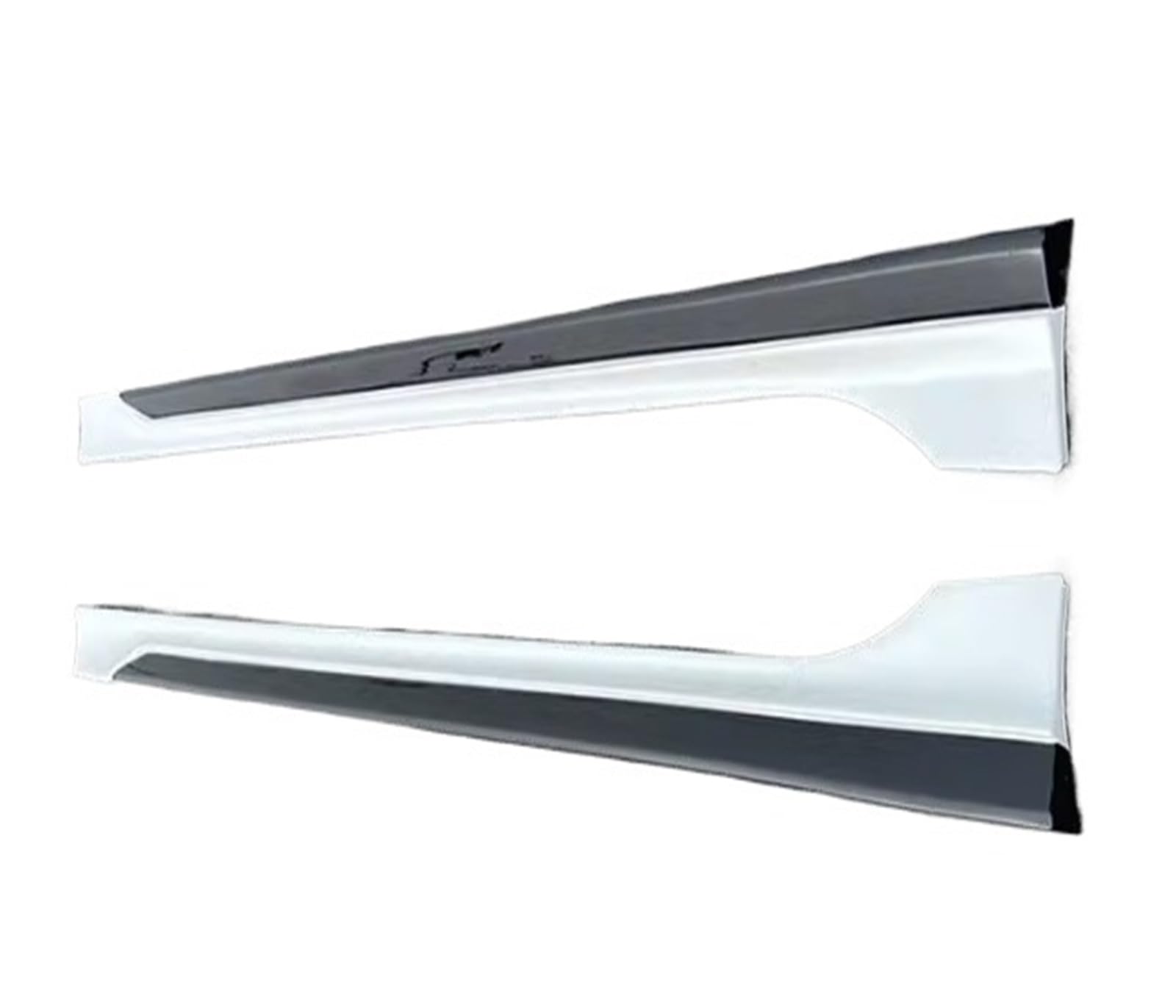 Auto Seitenschweller Für Civic Für Limousine Für 11th 2022 2023 2024 Körper Kit ABS Farbe TR Seite Röcke Schürzen Verlängerung Lip Auto Seite Rock(WHITE) von Xxiucj