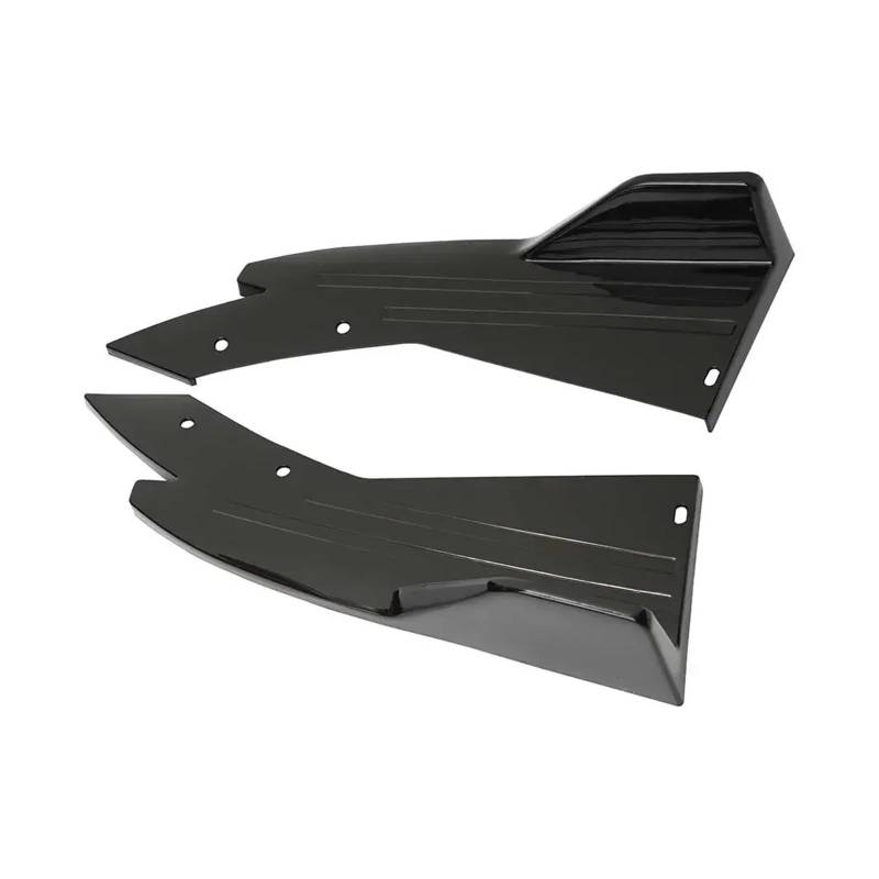 Auto Seitenschweller Für E46 E90 Für 325i 335i 330i Für M3 Hinten Diffusor Splitter Spoiler Canards Seite Röcke Abdeckung Trim Auto Seite Rock(Schwarz) von Xxiucj