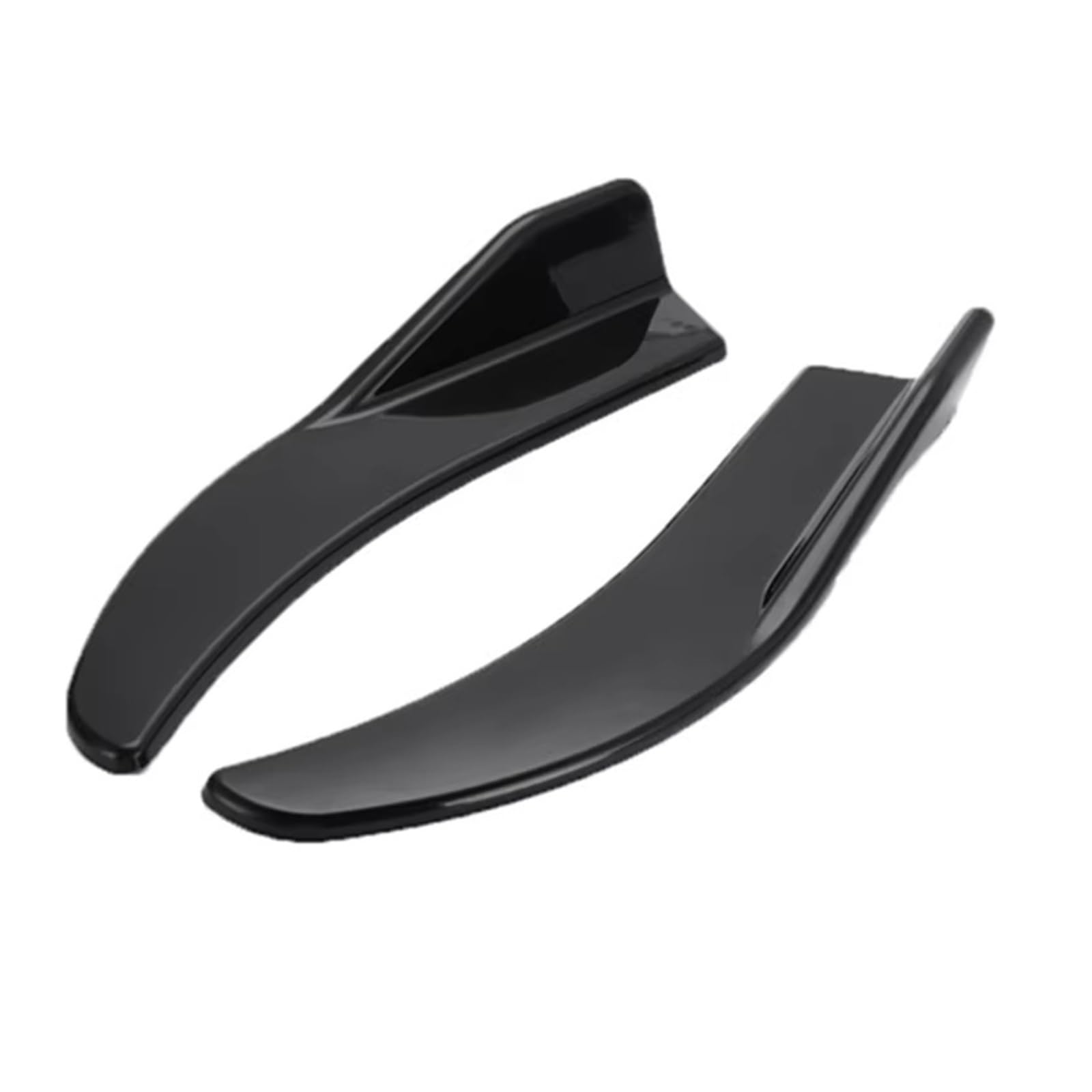 Auto Seitenschweller Für E90 Für G30 Für F10 Für F30 1 Paar Universal Auto Bumper Spoiler Vorne Hinten Lip Anti-kollision Seite Rock Auto Seite Rock(Glossy Black) von Xxiucj