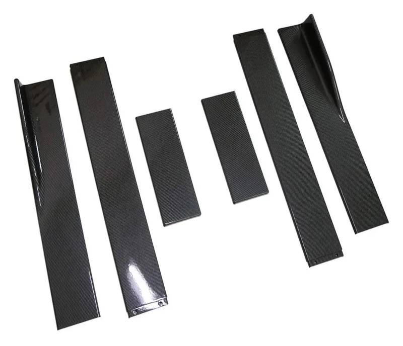 Auto Seitenschweller Für F10 F11 Für 5 Series Für 535i 528i Für M Für Sport 2011-2016 86,6“ Seitenschweller Universal Body Kit Autozubehör Auto Seite Rock(Carbon Fiber Look) von Xxiucj