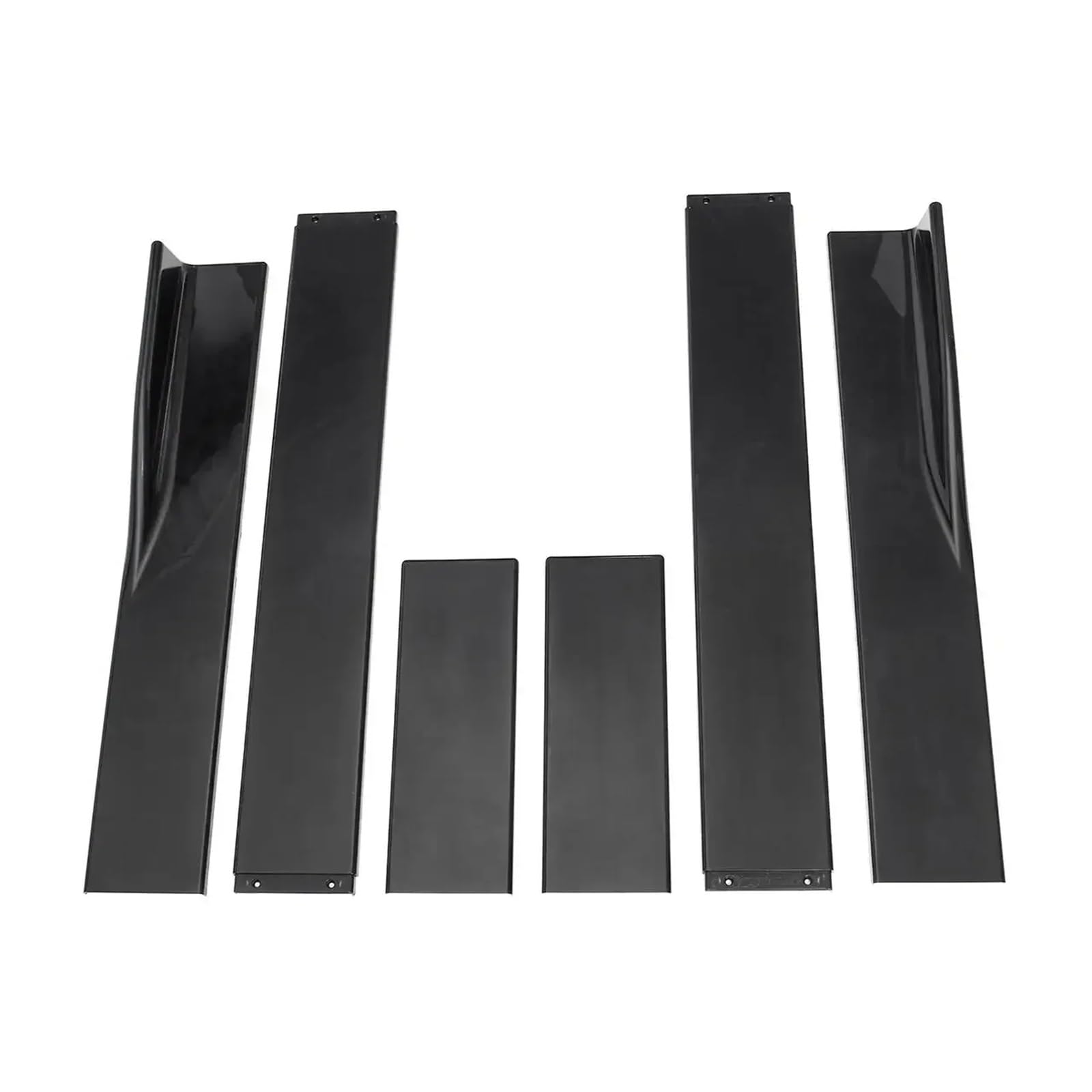 Auto Seitenschweller Für F10 F11 Für 5 Series Für 535i 528i Für M Für Sport 2011-2016 86,6“ Seitenschweller Universal Body Kit Autozubehör Auto Seite Rock(Schwarz) von Xxiucj