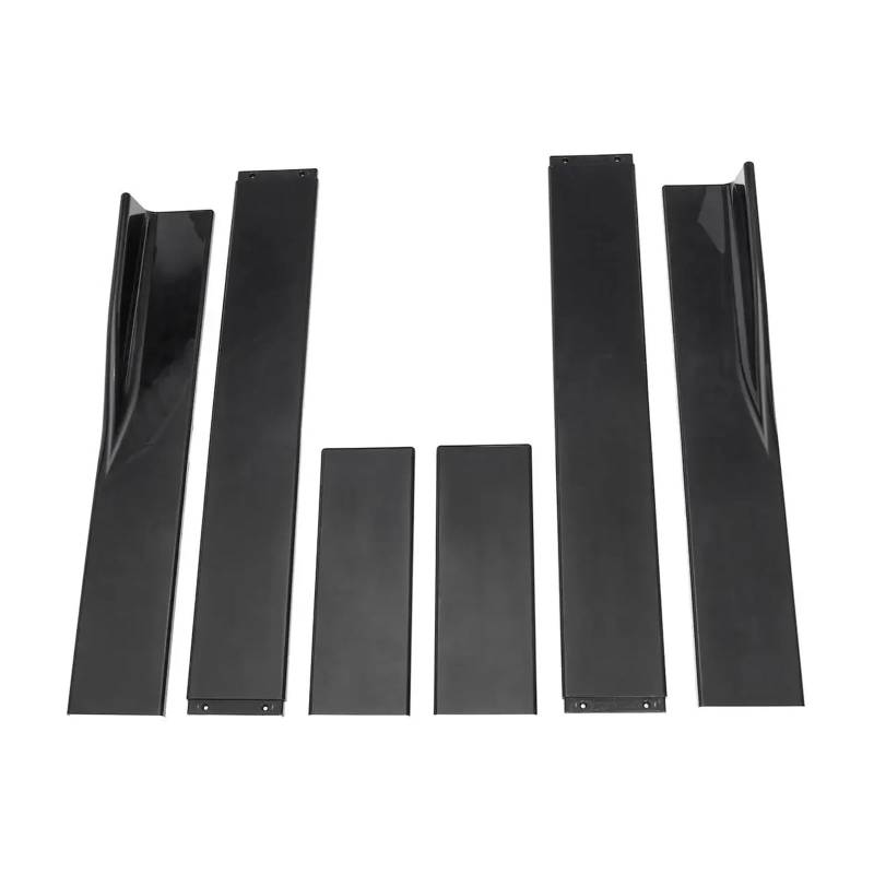 Auto Seitenschweller Für F10 F11 Für 5 Series Für 535i 528i Für M Für Sport 2011-2016 86,6“ Seitenschweller Universal Body Kit Autozubehör Auto Seite Rock(Schwarz) von Xxiucj