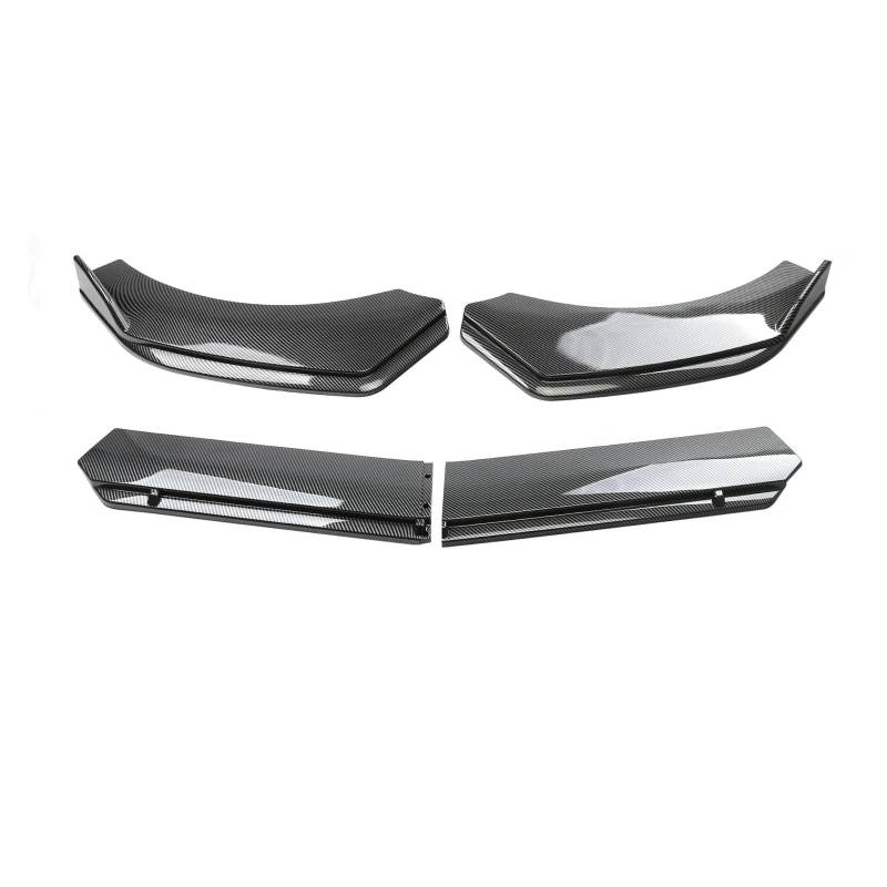 Auto Seitenschweller Für F150 Für F 150 Auto Vorderen Stoßfänger Kinn Lip Spoiler Body Kits Splitter Rock Diffusor Schutz Abdeckungen Auto Seite Rock(Carbon Fiber) von Xxiucj