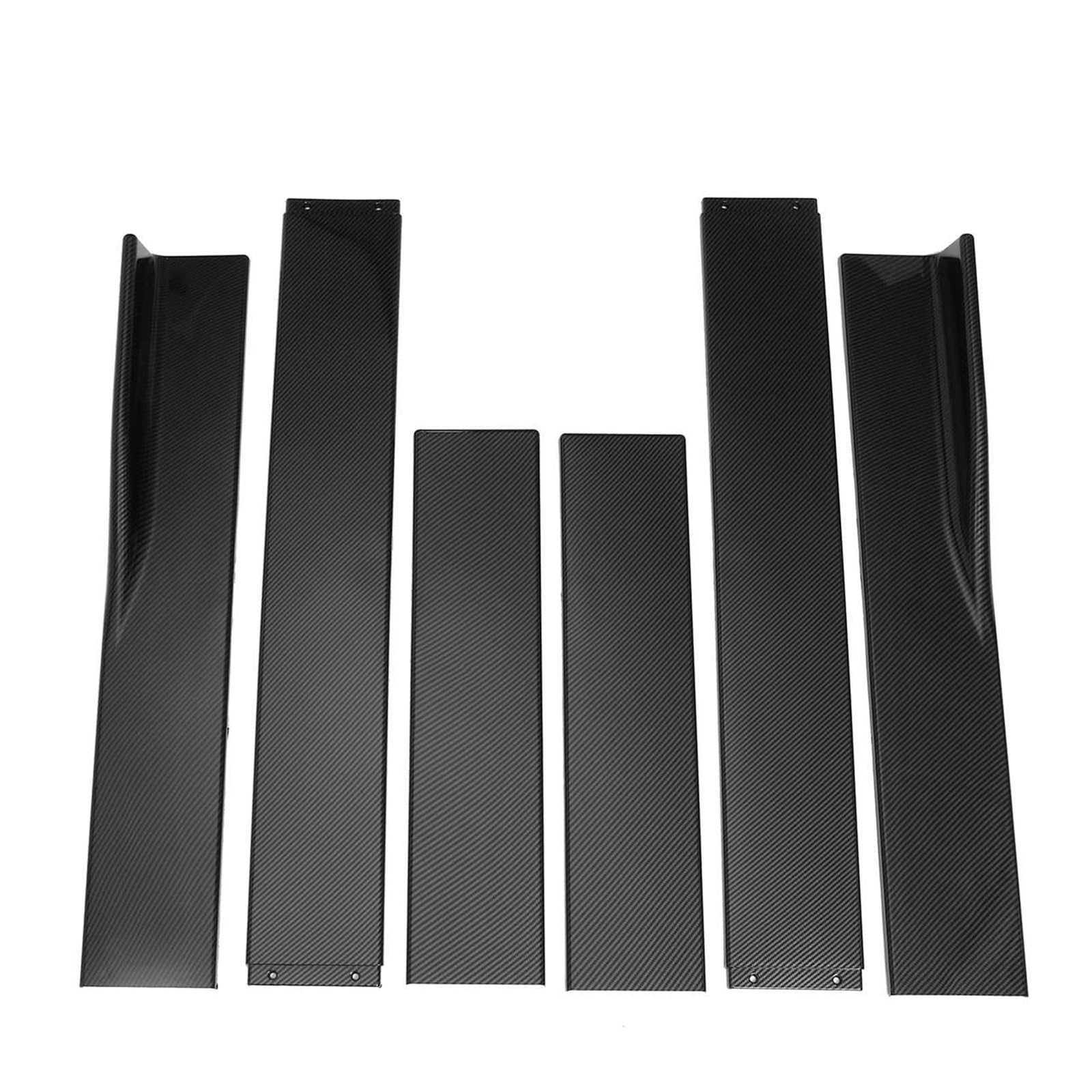 Auto Seitenschweller Für F32 F33 F36 Für 4 Serie Für M Für Sport 14-20 86,6" Seitenschweller Verlängerung Rocker Winglet Body Kit Auto Seite Rock(2.2 Carbon Look) von Xxiucj
