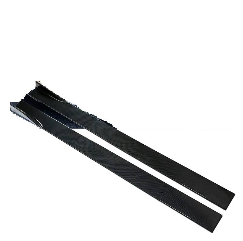 Auto Seitenschweller Für Golf Für MK4 78,7 "Auto Seite Rock Splitter Spoiler Lip Rocker Panel Extensions Body Kit Auto Seite Rock(Carbon Fiber) von Xxiucj