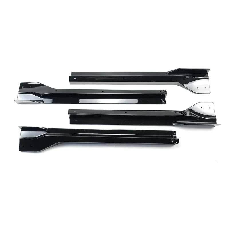 Auto Seitenschweller Für Jeep Für Grand Für Cherokee Für Basis Modell 2014-2022 Seite Rock Verlängerung Glänzend Schwarz Spoiler Splitter Auto Seite Rock(Glossy Black) von Xxiucj