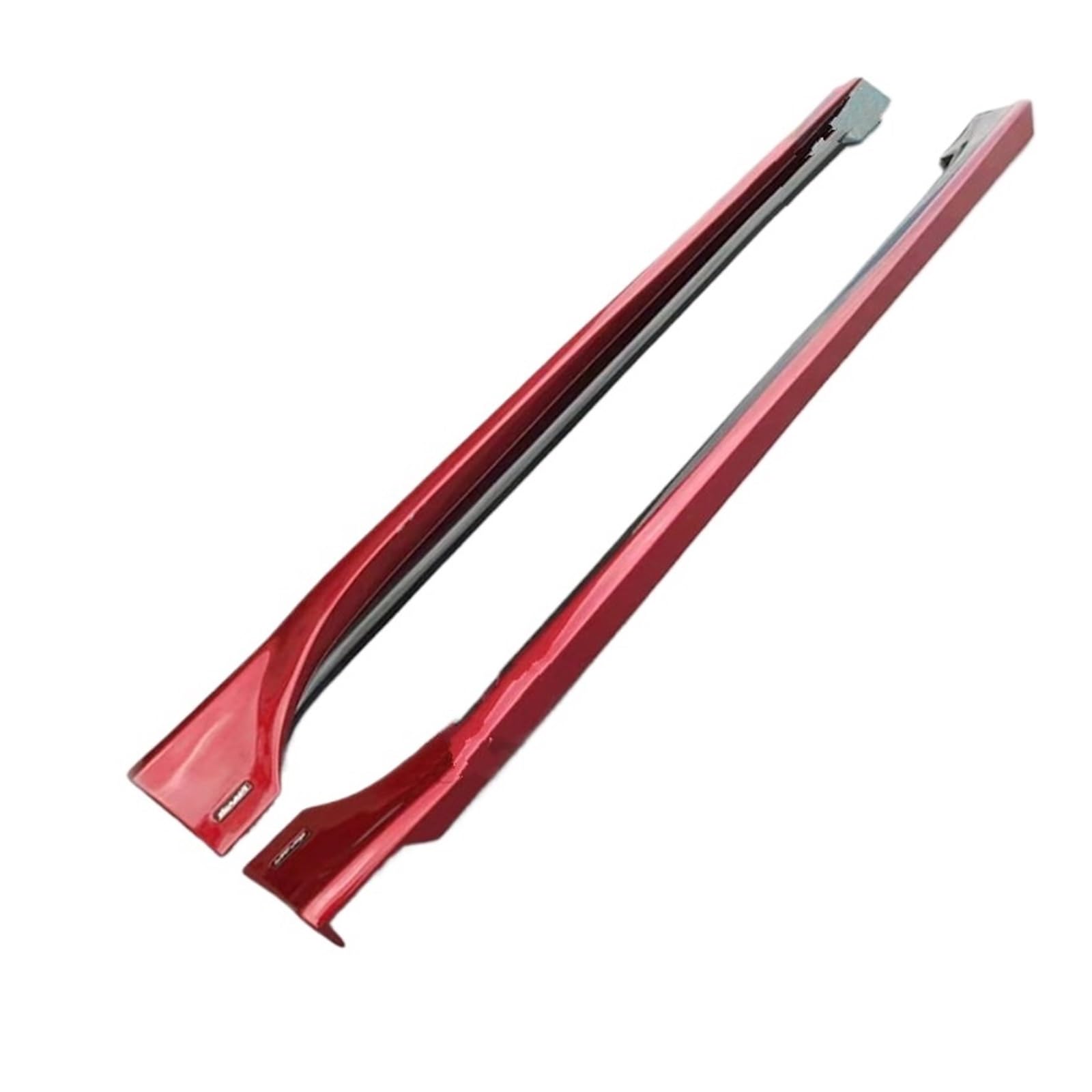 Auto Seitenschweller Für Mazda3 Für Axela 2014 2015 2016 2017 2018 2019 2 Stücke/1 Satz ABS Farbe Seitenschweller Schutzabdeckung Auto Seite Rock(Red) von Xxiucj