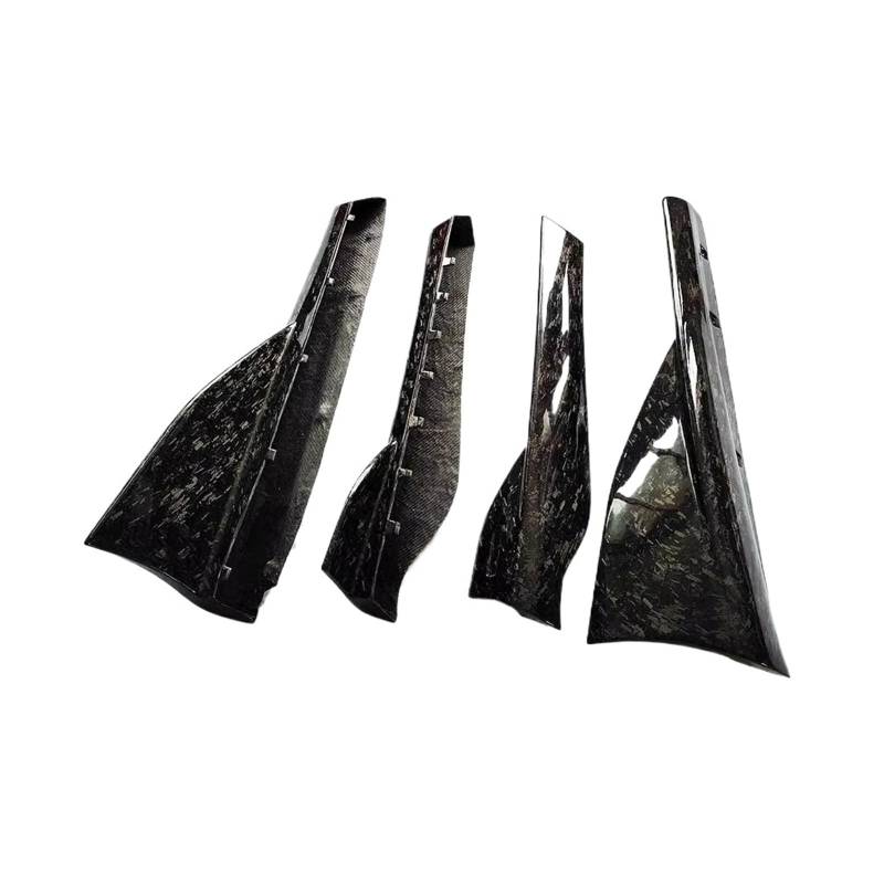 Auto Seitenschweller Für Mclaren Für 540c Für 570s Für 600LT Für Stil 2011 + Real Carbon Fiber Seite Stoßstange Verlängerung Rock Splitter Auto Seite Rock(Forged Carbon) von Xxiucj