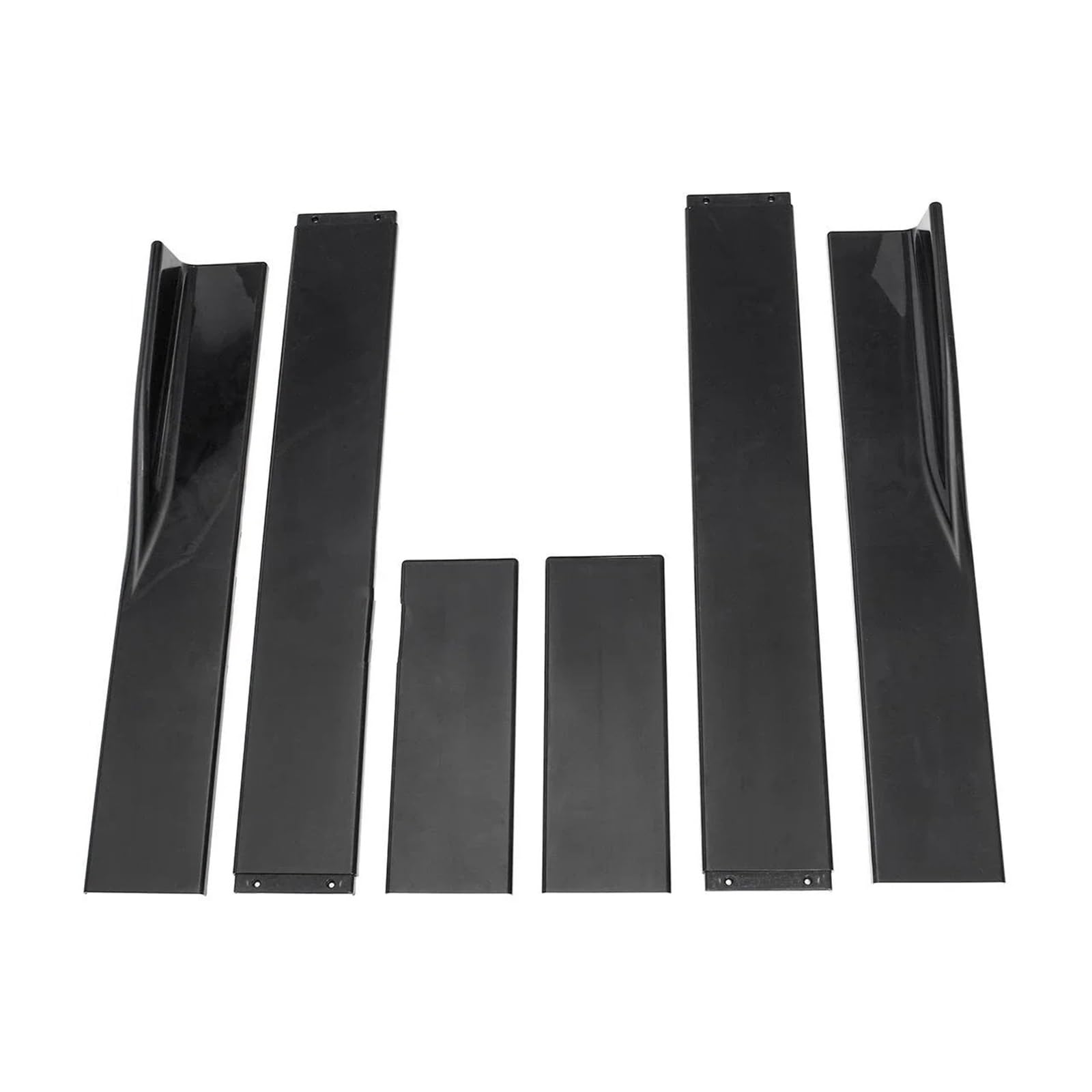 Auto Seitenschweller Für Subaru Für BRZ Für 86 Für SCION Für FRS Seite Röcke Verlängerung Splitter Diffusor Flügel Körper Kit Universal Auto Seite Rock(Schwarz) von Xxiucj