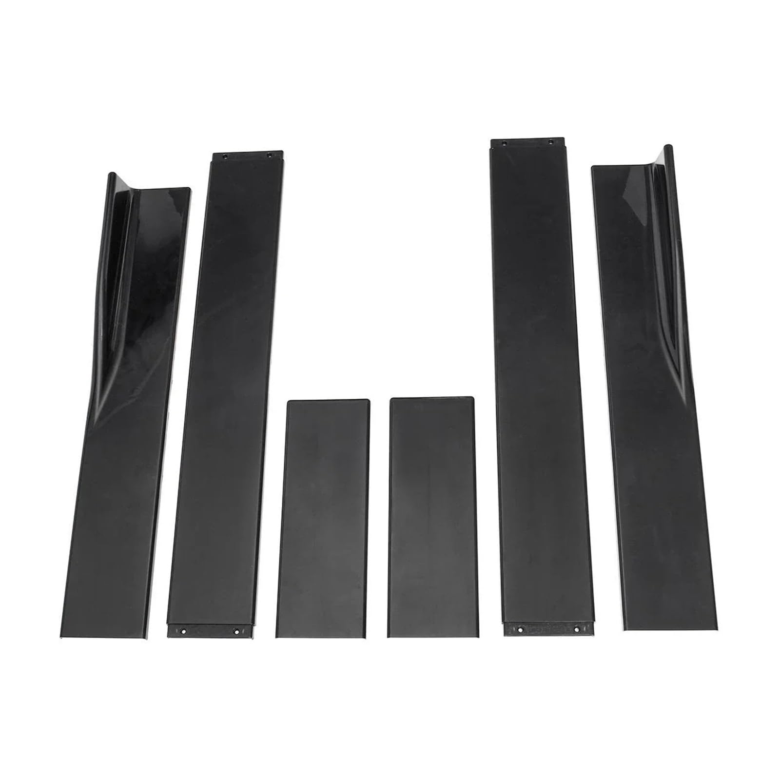 Auto Seitenschweller Für Subaru Für BRZ Für 86 Für SCION Für FRS Seitenschweller Verlängerung Rocker Wings Body Kit Universal Auto Seite Rock(Schwarz) von Xxiucj
