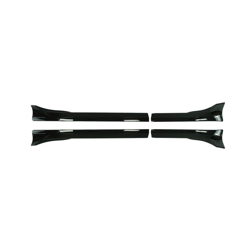 Auto Seitenschweller Für Tesla Für Modell Für Y 2020-2024 Auto Seite Rock Verlängerung Zubehör Körper Kit ABS Auto Seite Rock(Glossy Black) von Xxiucj