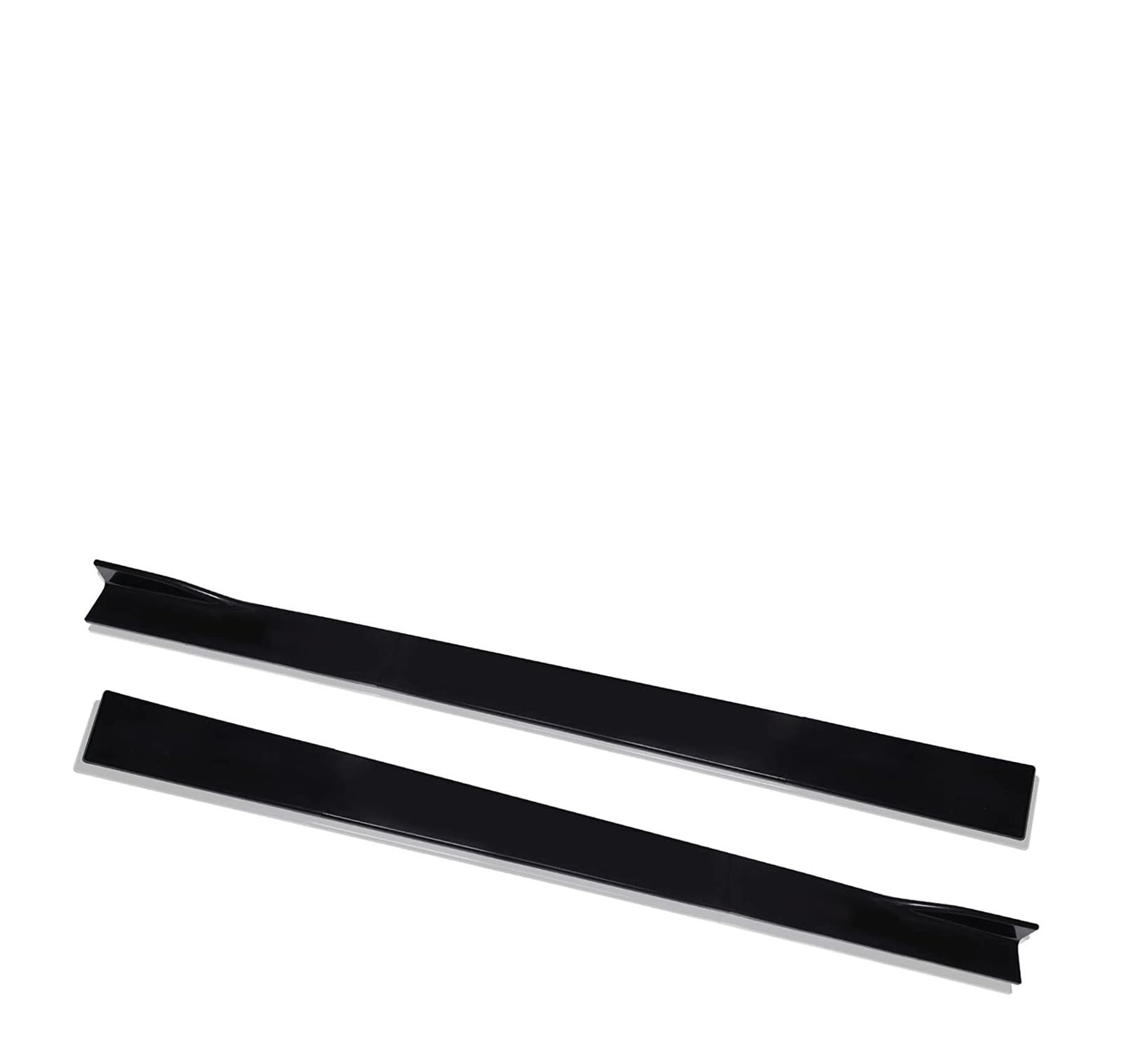 Auto Seitenschweller Für VW Für Golf Für MK6 Für MK7 Für GTI Für Jetta 2015-2021 78,7 "Seitenrock Spoiler Lip Rocker Panel Body Kit Winglet Lippen Auto Seite Rock(Schwarz) von Xxiucj