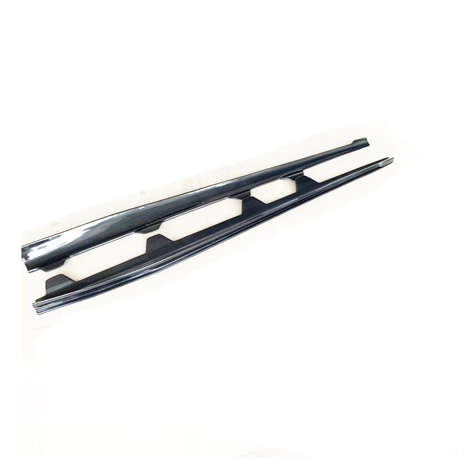 Auto Seitenschweller Für VW Für Scirocco Für R Für R20 2009-2016 Carbon Side Bumper Extension Rock Auto Seite Rock(FRP Unpainted) von Xxiucj