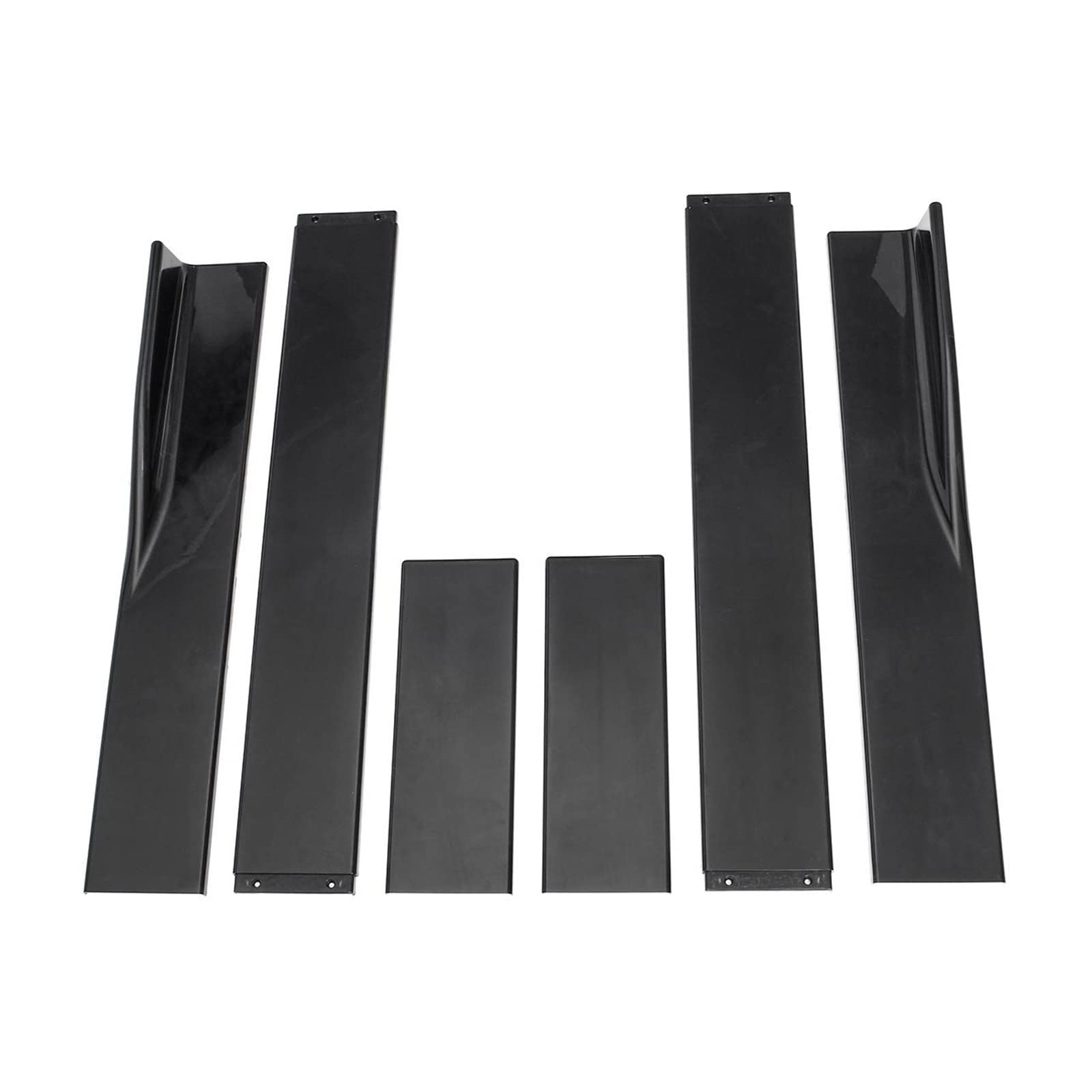 Auto Seitenschweller Für W211 W212 W213 W205 W204 W203 W117 Für C117 Für W176 Seitenschweller Rocker Splitter Flügel Body Kit Auto Seite Rock(78.7in Black) von Xxiucj
