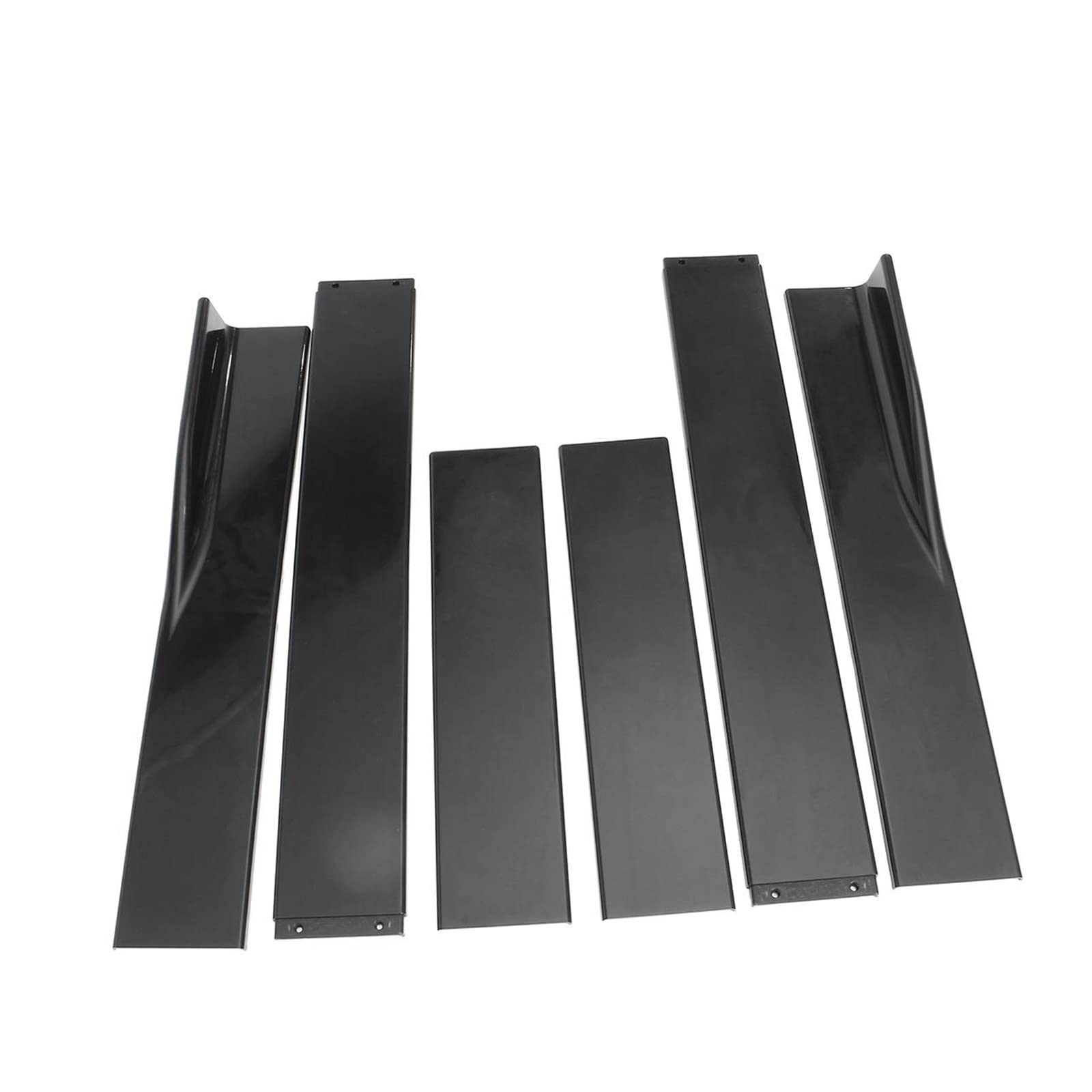 Auto Seitenschweller Für W211 W212 W213 W205 W204 W203 W117 Für C117 Für W176 Seitenschweller Rocker Splitter Flügel Body Kit Auto Seite Rock(86.6in Black) von Xxiucj