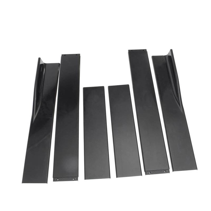 Auto Seitenschweller Für W211 W212 W213 W205 W204 W203 W117 Für C117 Für W176 Seitenschweller Rocker Splitter Flügel Body Kit Auto Seite Rock(86.6in Black) von Xxiucj