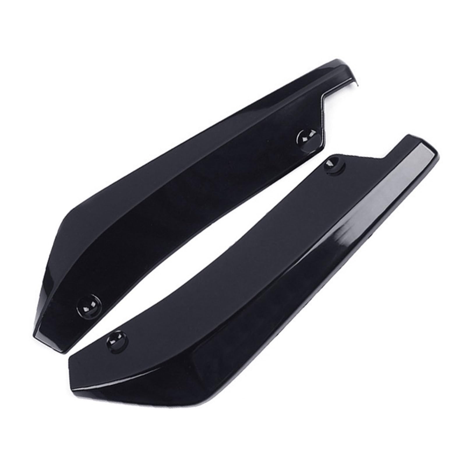 Auto Seitenschweller Universal Auto Front Heckspoiler Diffusor Splitter Kratzschutz Winglets Seitenschwellerverlängerung Auto Seite Rock(Schwarz) von Xxiucj