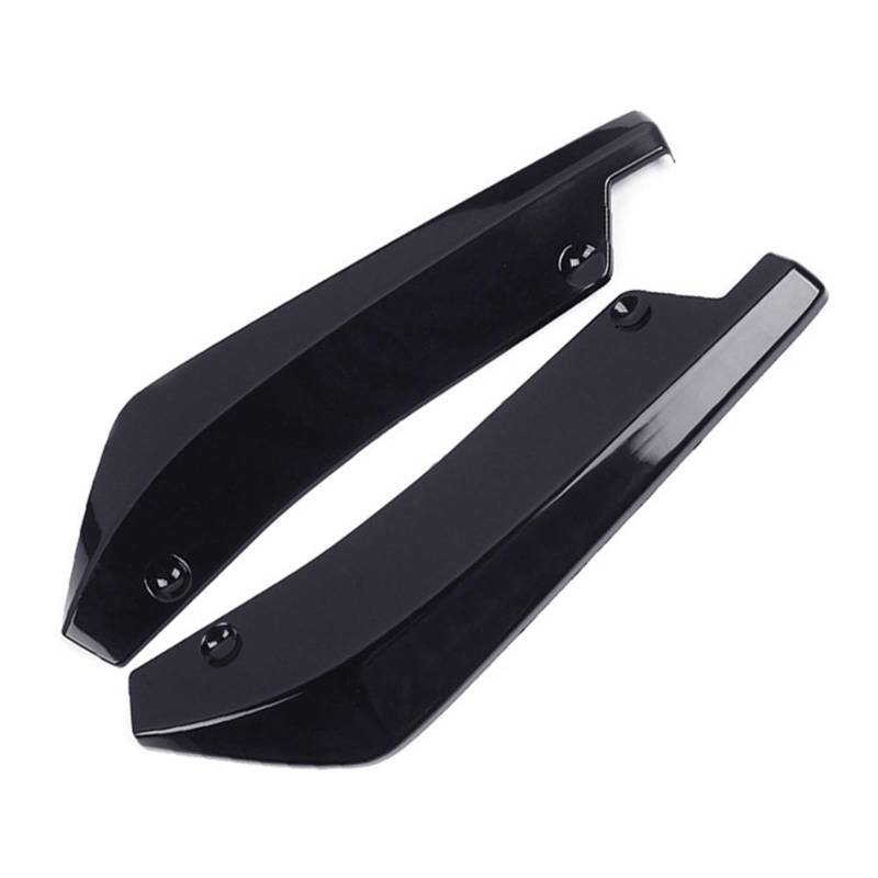 Auto Seitenschweller Universal Auto Front Heckspoiler Diffusor Splitter Kratzschutz Winglets Seitenschwellerverlängerung Auto Seite Rock(Schwarz) von Xxiucj