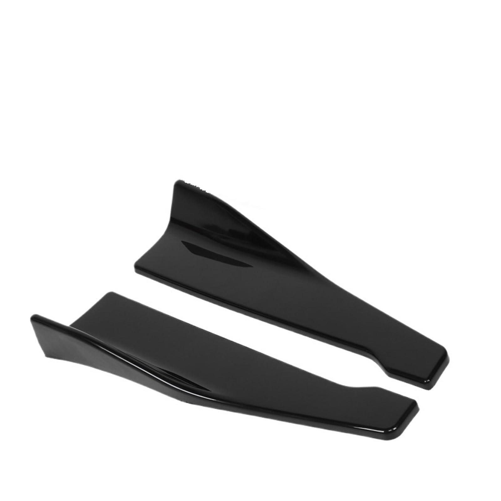 Auto Seitenschweller Universal Auto Zurück Hinten Stoßstange Spoiler Ecke Protector Diffusor Splitter Scratch Seite Rock Verlängerung Styli Auto Seite Rock(Side skirt BK) von Xxiucj