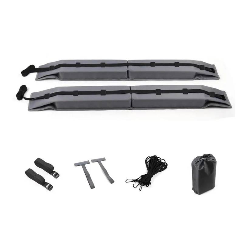 Dach Rack Gepäck Universal Auto Weichen Dachträger Querstangen Platzsparende Schutz Pads Gepäckträger Für Autos Top Gepäckträger Schienen Racks Träger Auto von Xxiucj