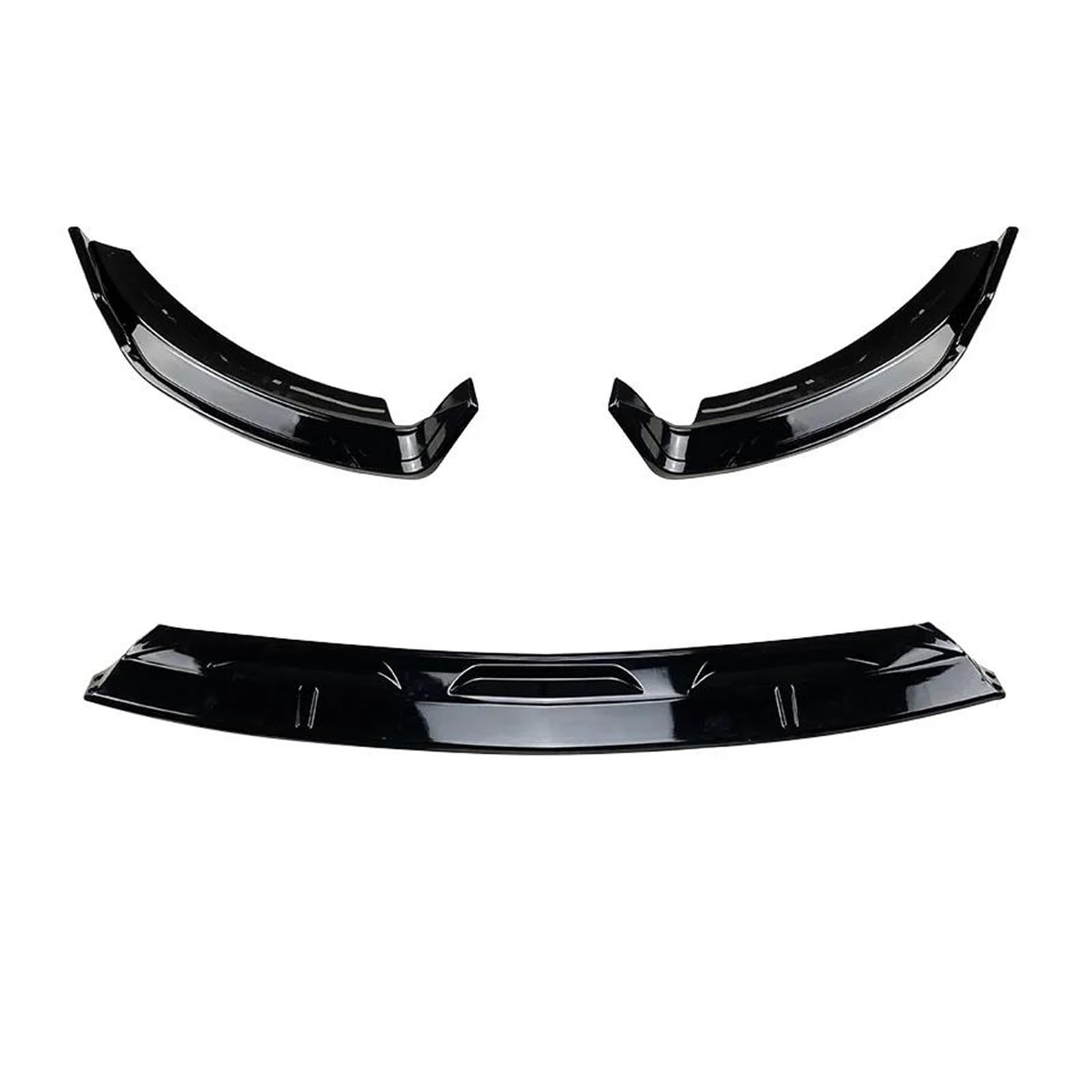 Frontspoiler Lippe Für Benz Für GLE Klasse W167 C167 GLE350 GLE450 GLE53 Für AMG Front Stoßstange Splitter Lip Spoiler Diffusor Schutz Körper Kit Abdeckung Frontstoßstange Spoiler(Glossy Black) von Xxiucj