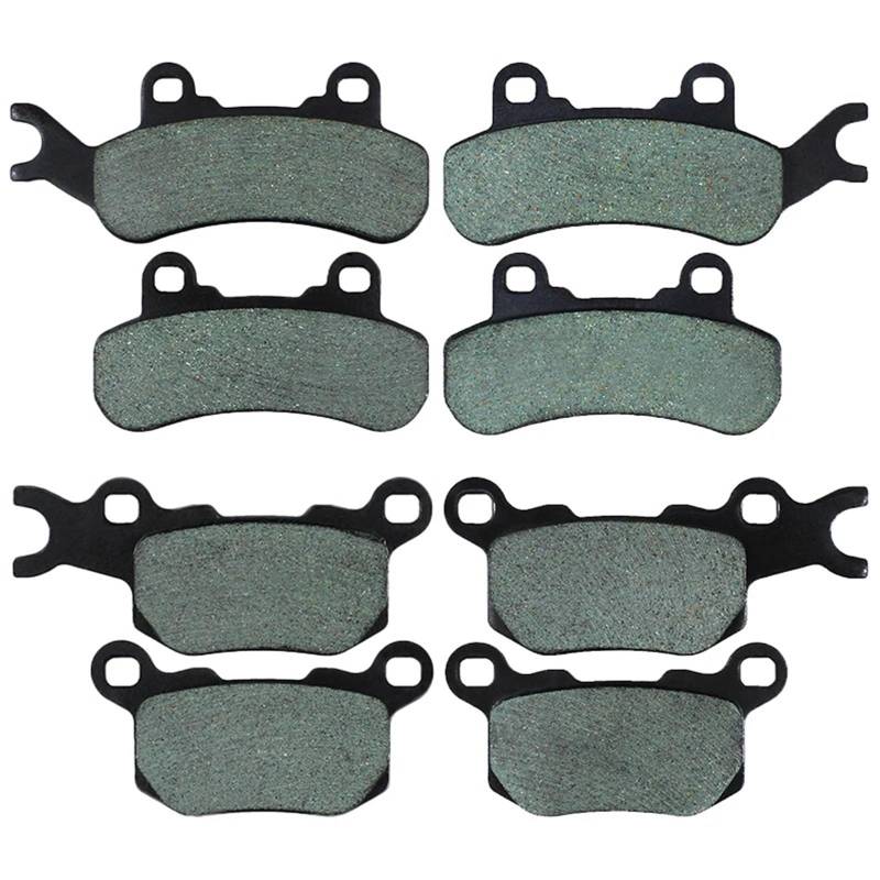 Motorrad Bremsbeläge Für CAN AM CAN-AM Für Defender XT Cab 799cc 976cc 799 Cc 976 Cc DPS 2016 Motorrad Vorne Hinten Bremsbeläge Bremsbeläge(Front and Rear) von Xxiucj