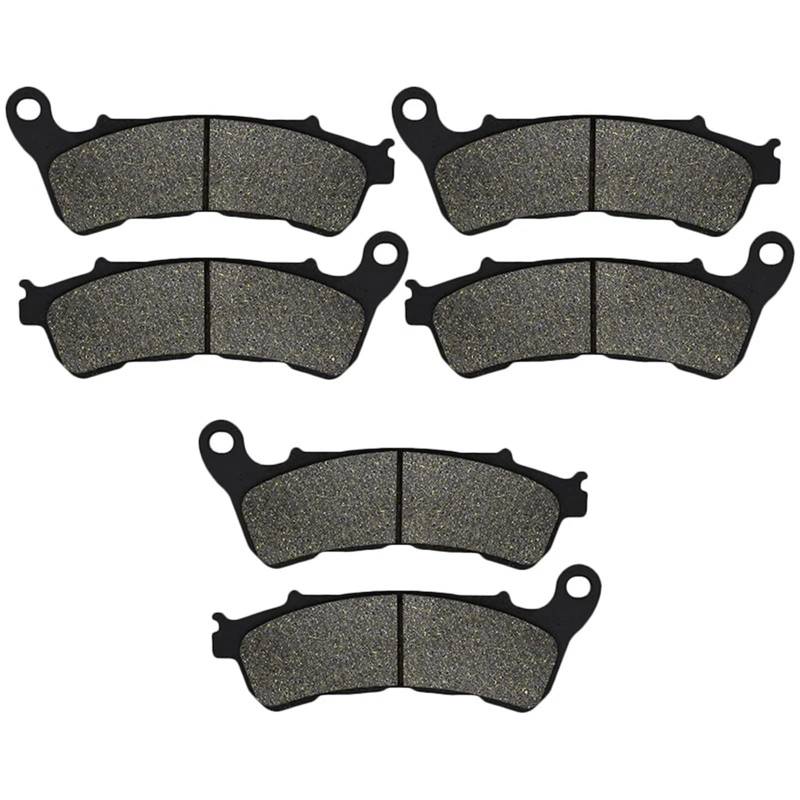 Motorrad Bremsbeläge Für CBF1000 Für A8 CBF1000A CBF 1000 EINE CBF 1000 S/T ABS 2006 2007 2008 2009 2010-2016 Motorrad Vorne Und Hinten Bremsbeläge Bremsbeläge(3 Pairs) von Xxiucj