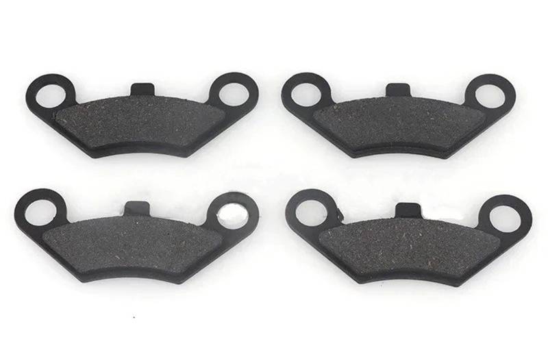 Motorrad Bremsbeläge Für CF Moto CF 500 600 Für X5 Für X6 X8 U5 ATV UTV Moto Teile Vorne Hinten Bremsbeläge Motorrad Fahrrad Disc Semi-metallic Bremsbeläge(Front Brake Pads x2) von Xxiucj