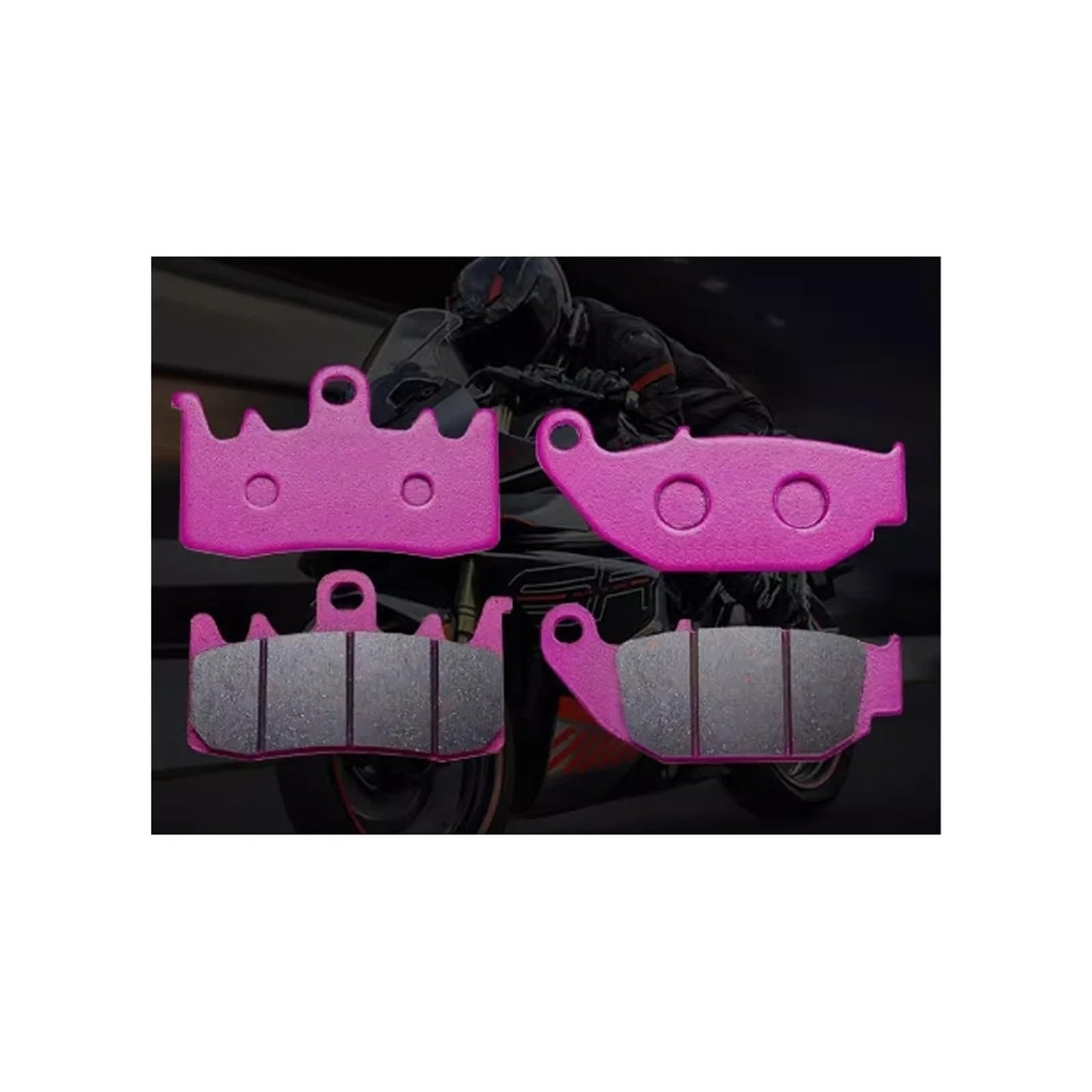 Motorrad Bremsbeläge Für CFMOTO CF-Moto 450SR 450 SR 450-SR Motorrad Bremsbeläge Bremsscheibe Leder Zubehör Bremsbeläge(1set B SR) von Xxiucj