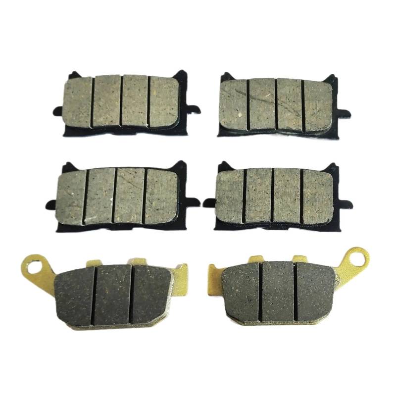 Motorrad Bremsbeläge Für Forza 750 FORZA750 FORZA-750 2021 2022 2023 Bremsbeläge Vorne Und Hinten Bremsbeläge(Front 2 Rear 1 Pair) von Xxiucj