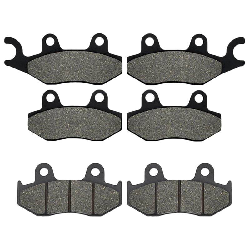 Motorrad Bremsbeläge Für YFM700 Für Raptor YFM-700 YFM 700 YFM 700R YFM 700 R 2013 2014 2015 2016 2017 2018 Motorrad Vorne Und Hinten Bremsbeläge Bremsbeläge(Front and Rear) von Xxiucj