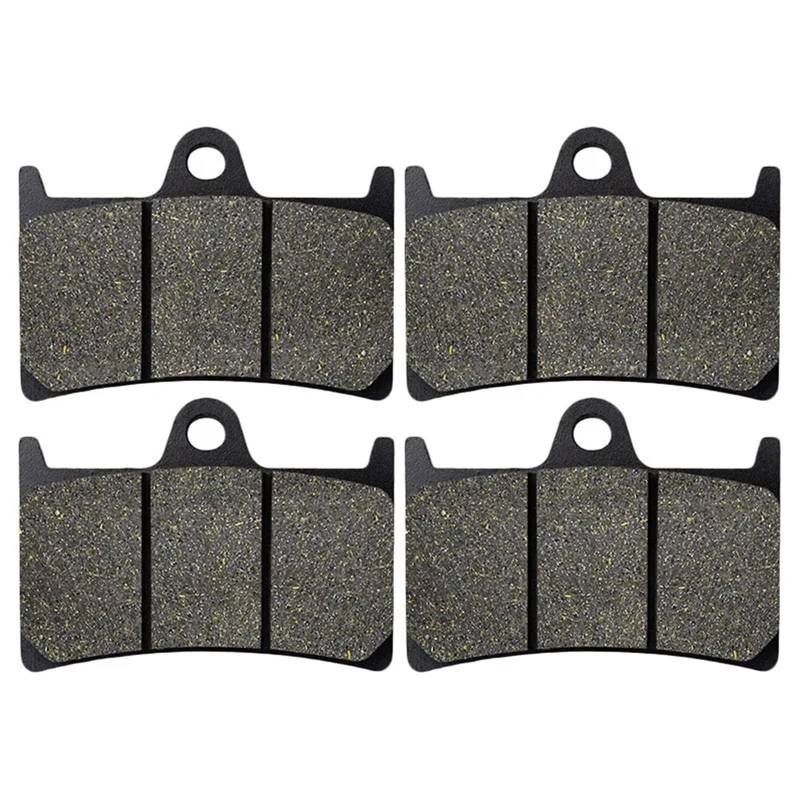 Motorrad Bremsbeläge Für YZF600 YZF600R YZF 600 R YZF 600R YZF 600 YZFR6 YZF R6 YZF-R6S YZF1000 YZF 1000 YZFR1 YZF R1 1999 2000 2001 2002 Vorne Hinten Bremsbeläge Bremsbeläge(Front 2 Pairs) von Xxiucj