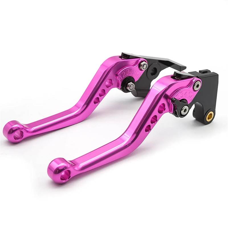 Motorrad Kupplungshebel Für Gilera Für Runner 50 125 VX ST Für 180 200 VXR FXR ST Roller Disc Bremshebel Motorrad Einstellbare Bremse Kupplung Hebel Kupplung Bremshebel(Pink 177mm) von Xxiucj