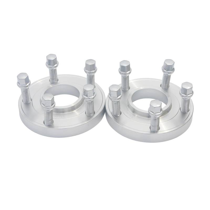 Spurverbreiterungen 2 Stücke 5x11 2 66,6 Centric Bohrung Hub Rad Spacer Mit Erweiterte Rad Schrauben Für Benz Auto Distanzscheiben(20mm) von Xxiucj