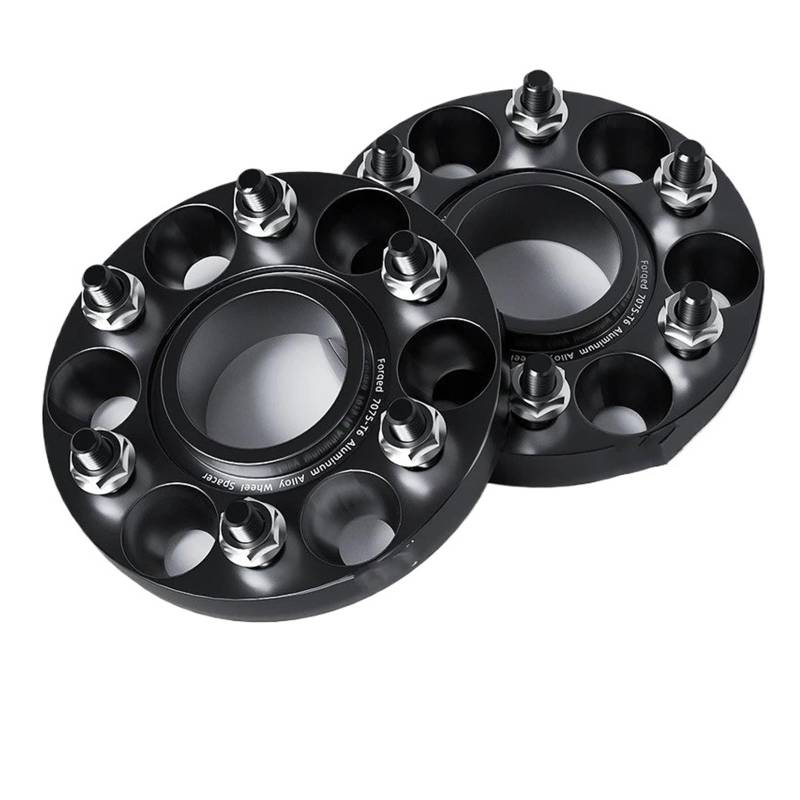 Spurverbreiterungen Für Chevrolet Cheyenne Für Tahoe Flansch Platte T6-7075 Spurverbreiterungen Aluminium Legierung Hub Verbreitert Adapter 2/4 PCS 6x 139,7 78,1 M14X 1,5 Auto Distanzscheiben(2PCS 30M von Xxiucj