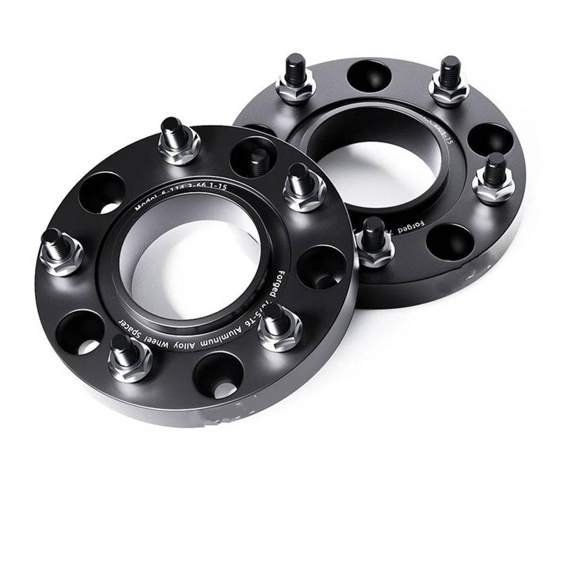Spurverbreiterungen Für Ford Für Explorer 2020-2024 Flansch Platte T6-7075 Spurverbreiterungen Aluminium Legierung Hub Verbreitert Adapter 2/4PCS 5x 114,3 70,5 M14X 1,5 Auto Distanzscheiben(2pcs 30mm) von Xxiucj