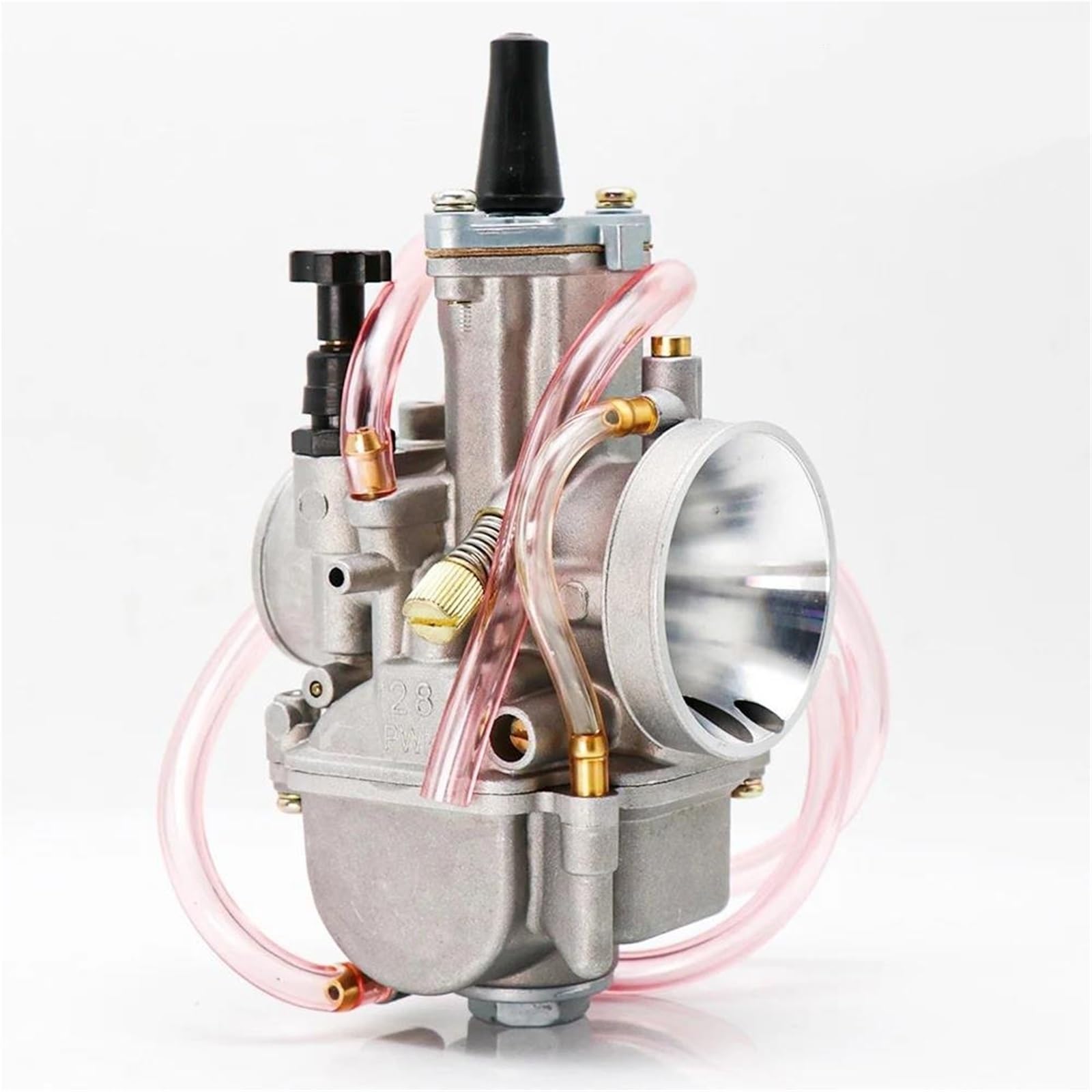 Vergaser Motor Für 2T 4T PWK 21 24 26 28 30 32 34mm Motorrad Vergaser Carb Mit Luftfilter ATV Buggy Quad Dirt Bike Motorrad Carburetor(A) von Xxiucj