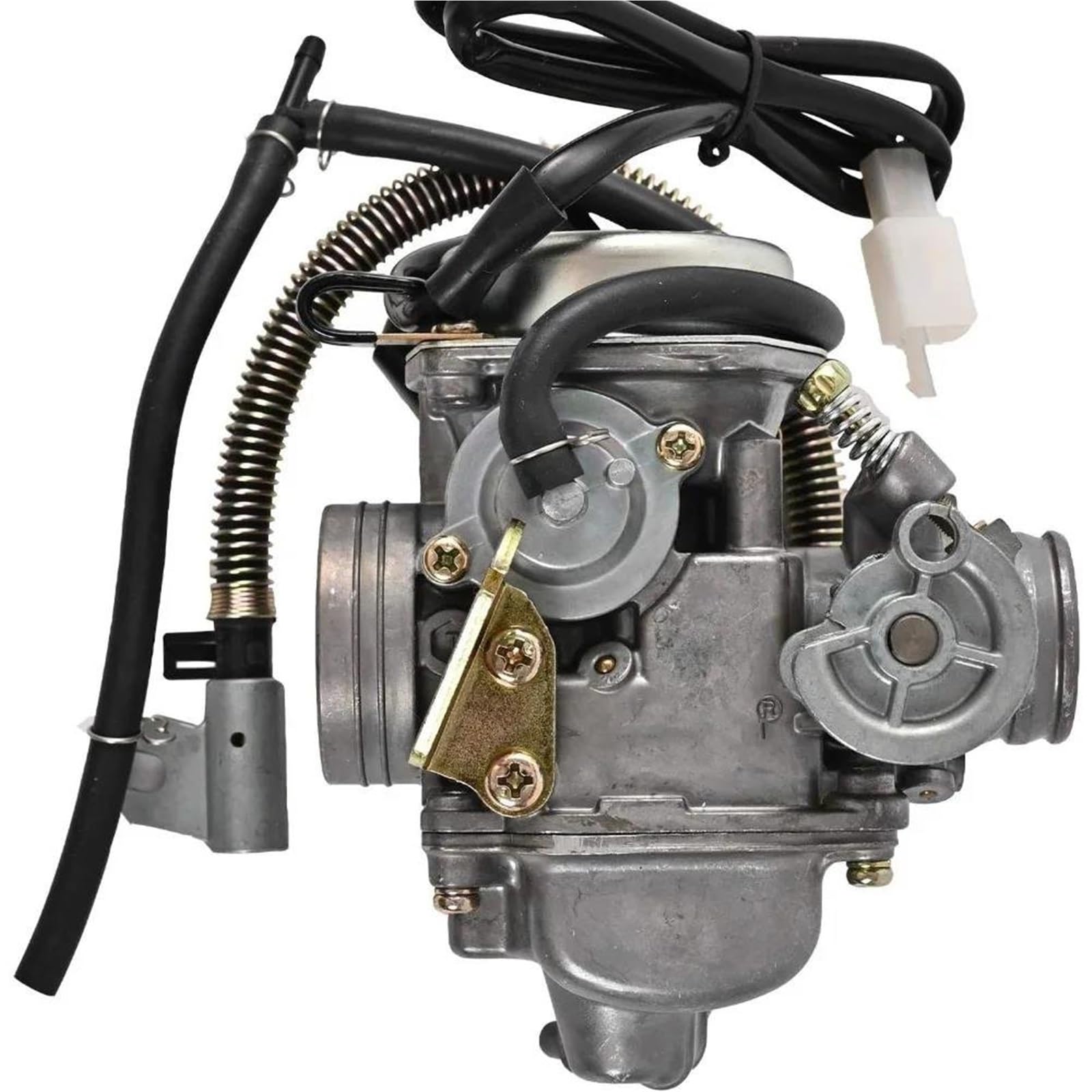 Vergaser Motor Für 4 Takt Roller ATV 152QMI 157QMJ PD24J 24mm GY6 125cc 150cc Motoren Elektrische Choke Vergaser Luftfilter Ansaugkrümmer Carb Motorrad Carburetor Vergaser Motor Für 4 Takt Roller ATV 152QMI 157QMJ PD24J 24mm GY6 125cc 150cc Motoren Elektrische Choke Vergaser Luftfilter Ansaugkrümmer Carb Motorrad Carburetor von Xxiucj