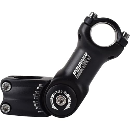 Xzeemo Lenkererhöhung Fahrrad 31.8mm*110mm, ± 60°Einstellbar, Fahrrad Vorbauten Aluminium Legierung, Fahrrad Vorbau Verstellbar, Lenkervorbau, für MTB, Fahrrad, Mountainbike, Rennräder, BMX (Schwarz) Xzeemo Lenkererhöhung Fahrrad 31.8mm*110mm, ± 60°Einstellbar, Fahrrad Vorbauten Aluminium Legierung, Fahrrad Vorbau Verstellbar, Lenkervorbau, für MTB, Fahrrad, Mountainbike, Rennräder, BMX (Schwarz) von Xzeemo